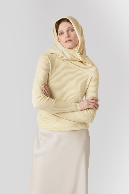 CAROLINE BIG - PALE YELLOW