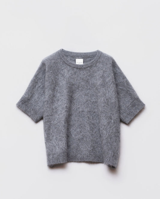 Pull MC col rond Pewter