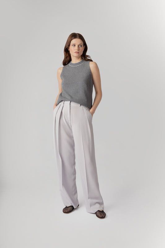 GEORGIA STRIPE - BLACKENED SLATE & EVAPORATE