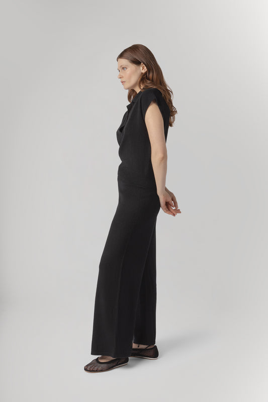 LUNA VEST - ASPHALT BLACK