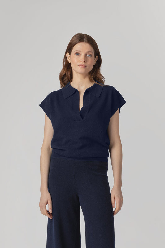 LUNA VEST - NEW NAVY
