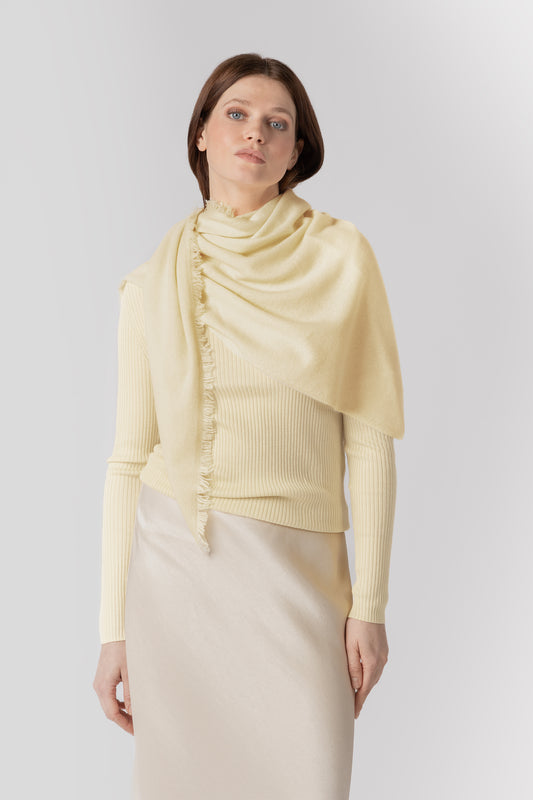 CAROLINE BIG - PALE YELLOW