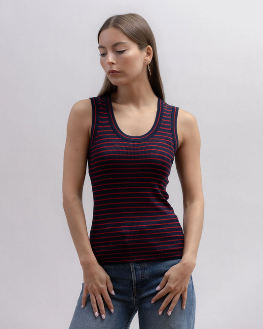 Débardeur o NAVY + POPPY