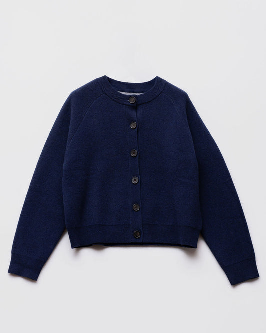 Cardigan Bi BLACK IRIS + ELEPHANT