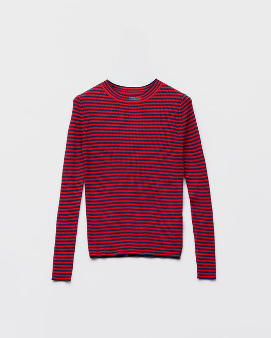 Pull fin ML NAVY + POPPY